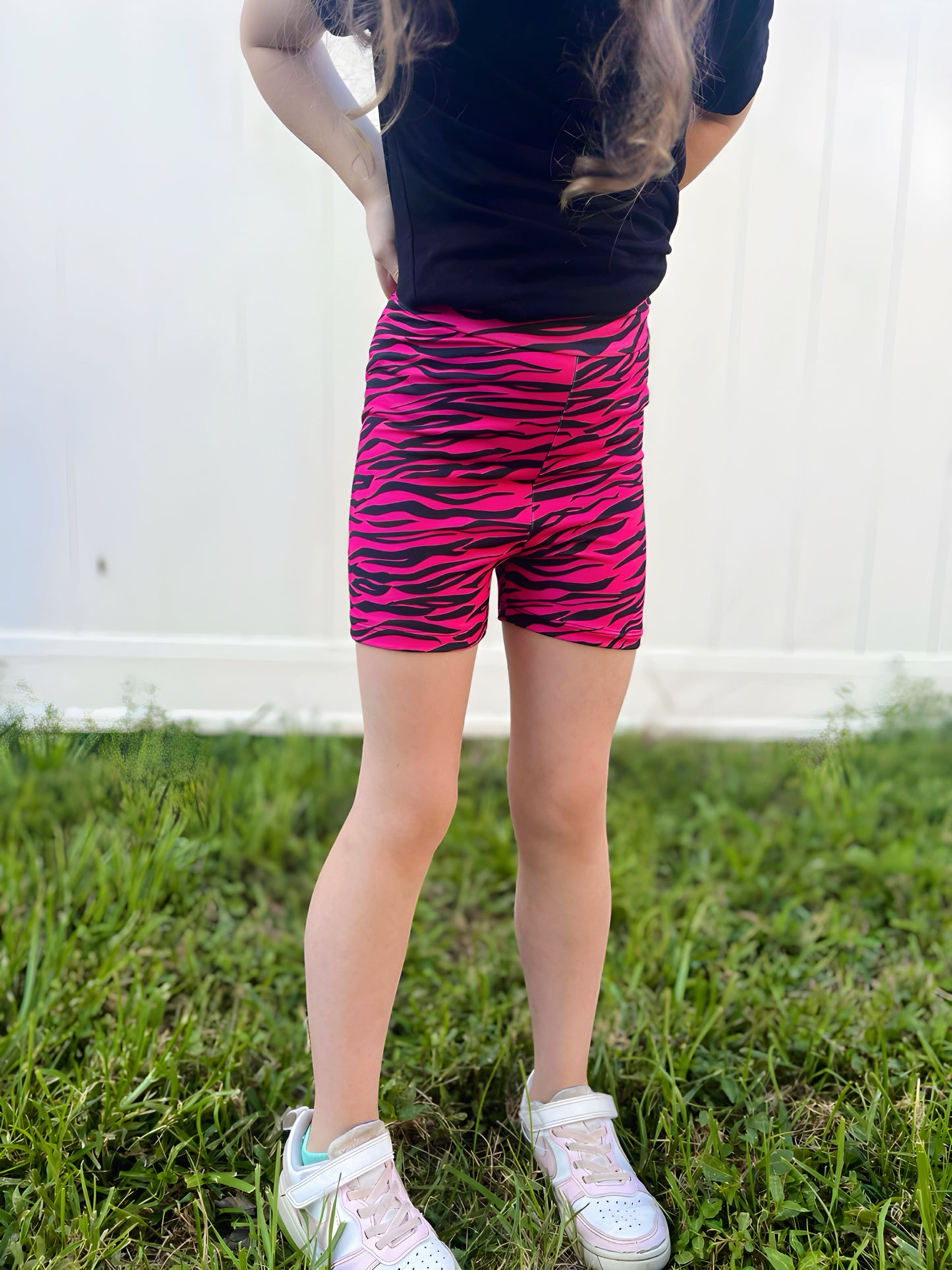 Pink zebra bikers