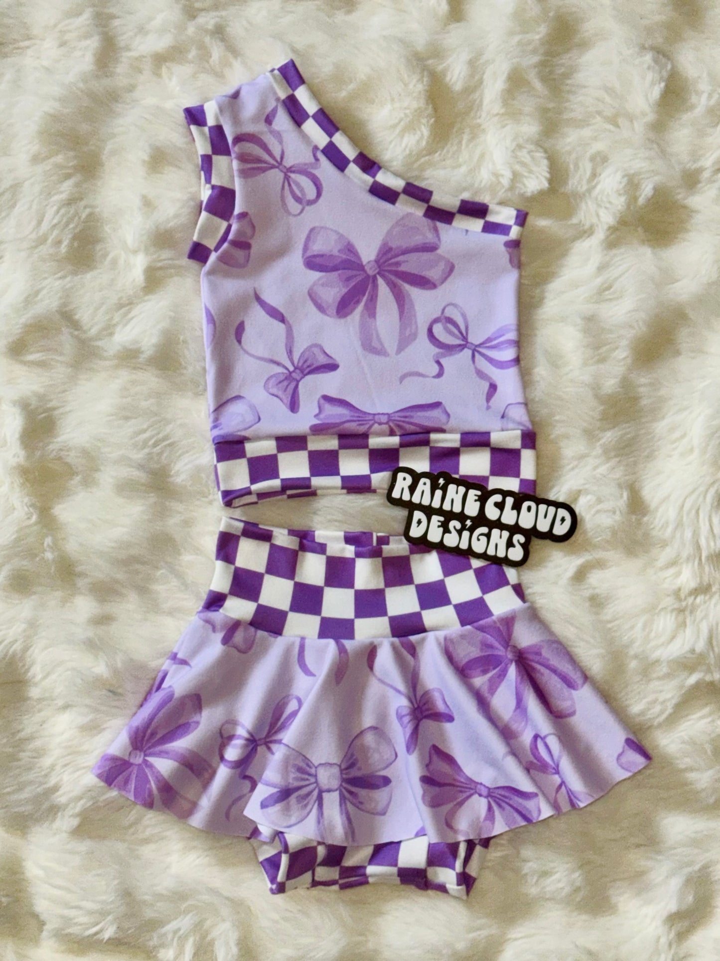 Mystery one shoulder tank sets