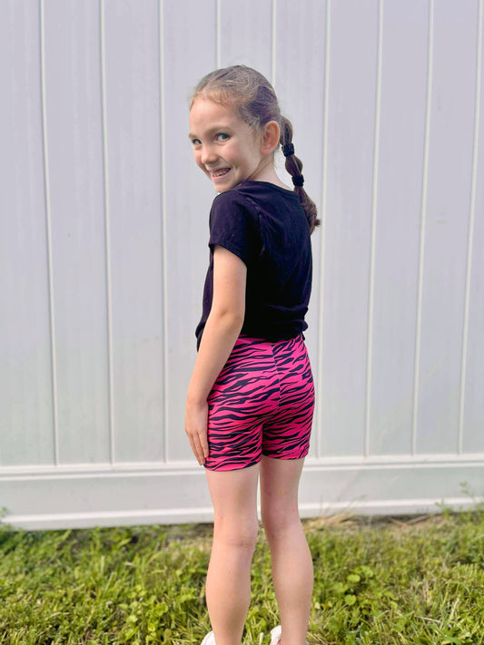 Pink zebra bikers