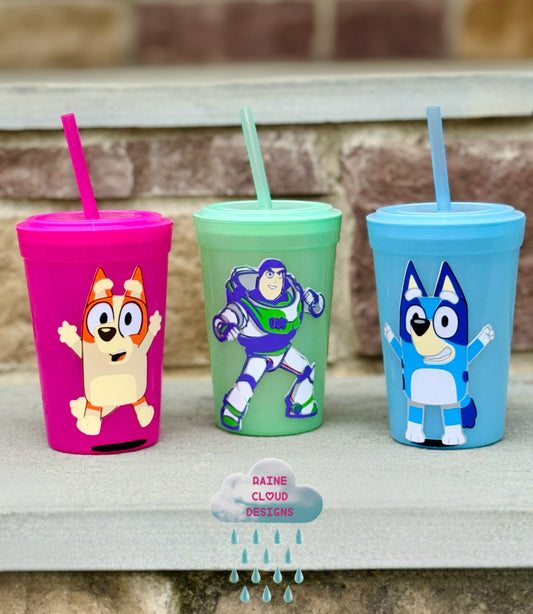 Kids Character Cups