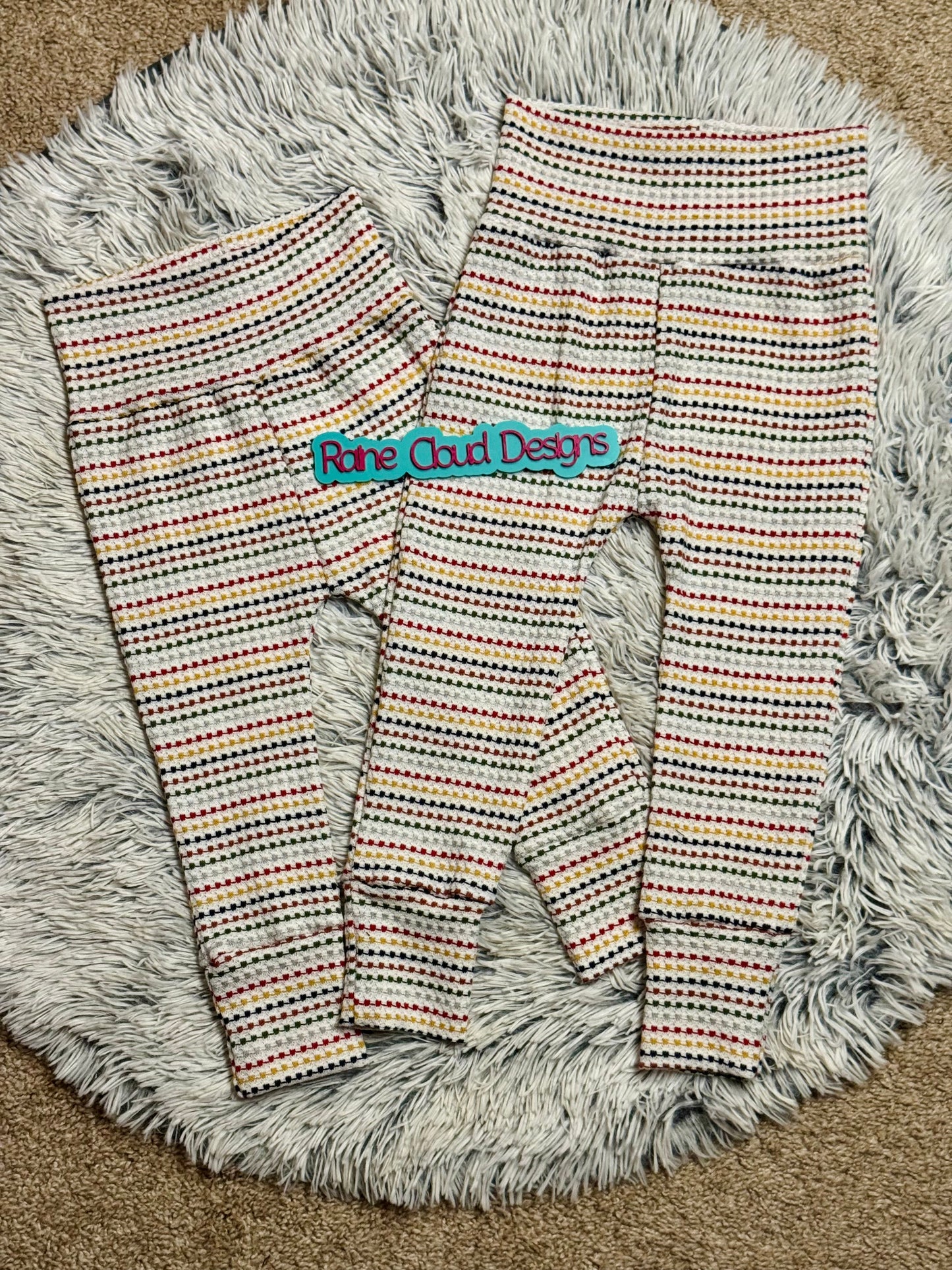 Striped joggers