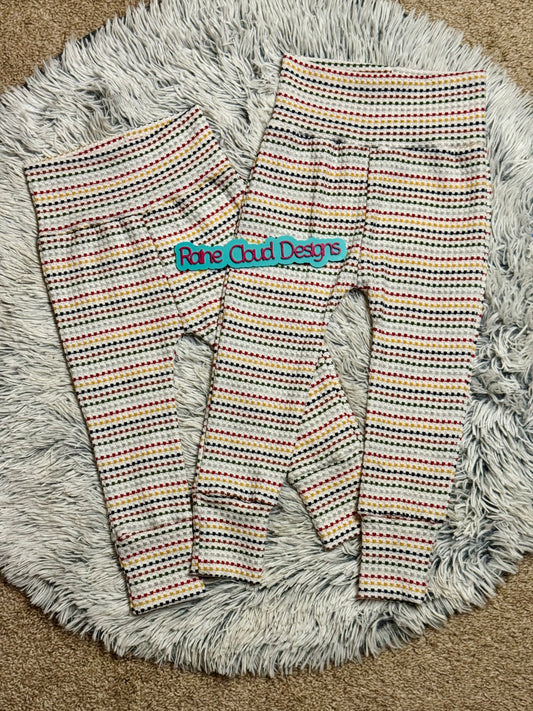 Striped joggers